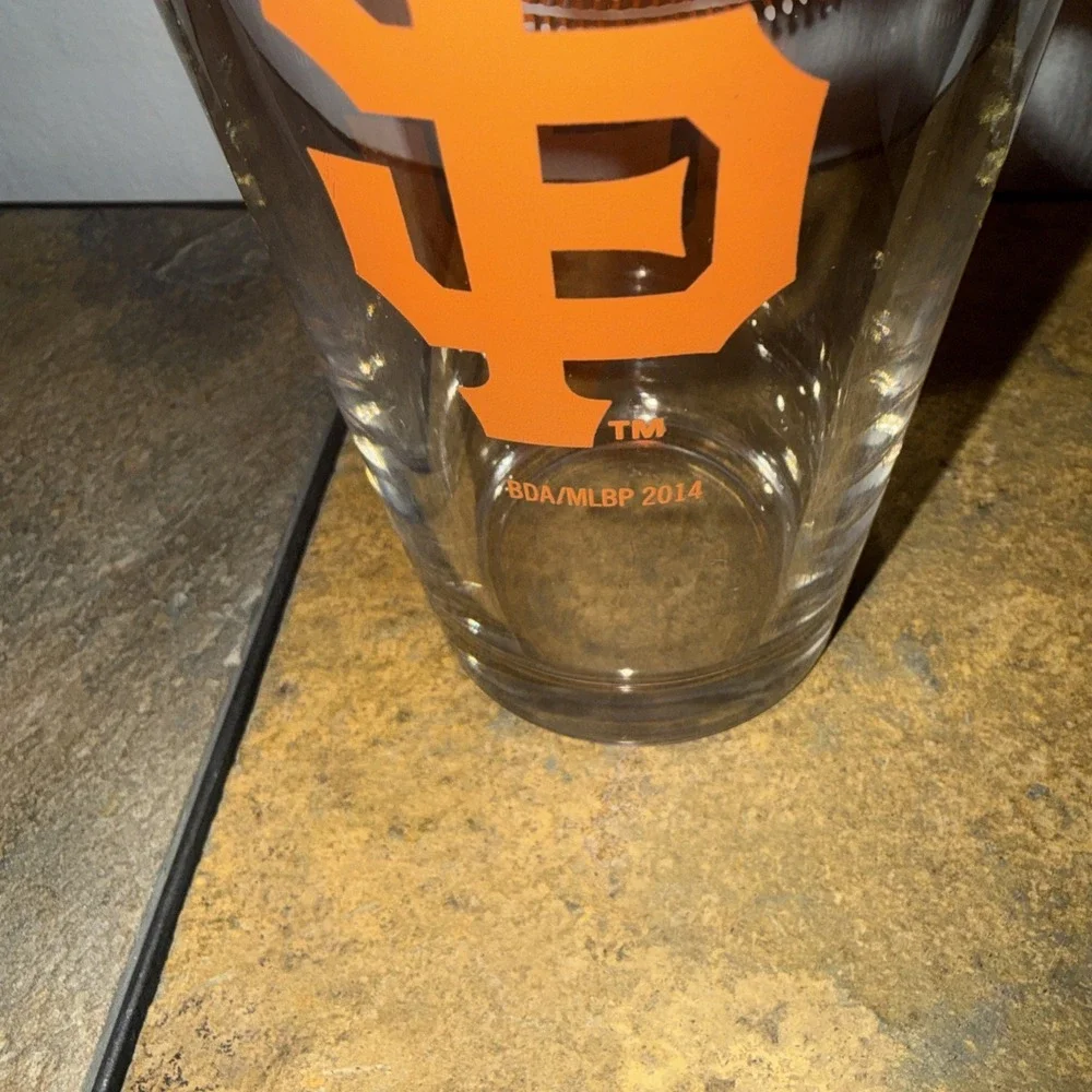 Beer Glass: San Francisco Giants, Coors Light 2014